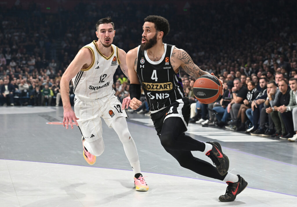 PARTIZAN vs ASVEL Beograd, 17.12.2024. foto: Nebojsa Parausic Kosarka, Euroleague, Partizan, Asvel