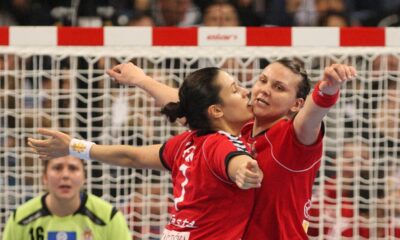 Andrea Lekic i Dragana Cvijic rukomet zene reprezentacija Srbija utakmica cetvrtfinala 1/4 IHF Svetskog prvenstva Srbija 2013 protiv Norveska u hali Kombank Beogradska arena 18.12.2013. godine Foto: Marko Metlas