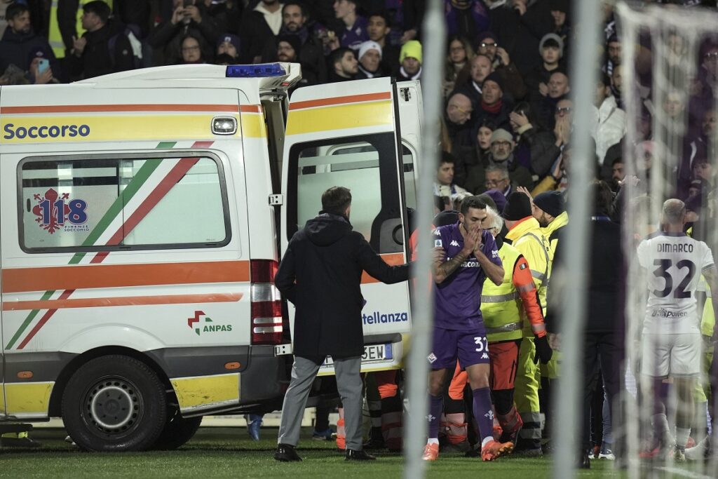 Edoardo Bove, Hitna pomoć, Fiorentina - Inter