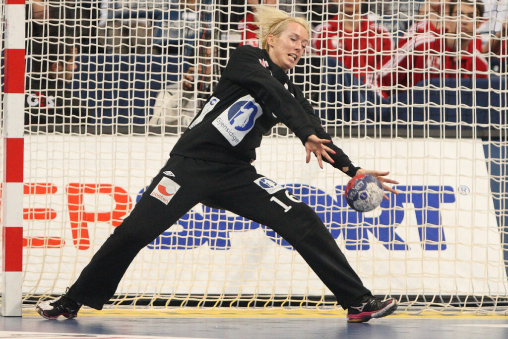 Katrine Lunde golman rukomet zene reprezentacija Norveska utakmica cetvrtfinala 1/4 IHF Svetskog prvenstva Srbija 2013 protiv Srbija u hali Kombank Beogradska arena 18.12.2013. godine Foto: Marko Metlas