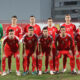 MILAN GAJIC, DRAGAN ROSIC golman, MILADIN STEVANOVIC, NEMANJA CALASAN, ALEKSANDAR DJORDJEVIC, LUKA ILIC, ALEKSA TERZIC, IGOR ZLATANOVIC, ALEKSANDAR MESAROVIC, LUKA ADZIC, IVAN SAPONJIC EKIPA fudbalera U21 reprezentacije Srbije na utakmici kvalifikacija za UEFA Evropsko prvenstvo U21 protiv Jermenije na stadionu Karadjordje, Novi Sad 16.10.2018. godine Foto: Marko Metlas Fudbal, Reprezentacija, Srbija U21, Jermenija, UEFA Evropsko prvenstvo U21