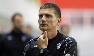 SRDJAN BLAGOJEVIC trener fudbalera Indjije na utakmici Superlige Prvenstva Srbije protiv Vozdovca na stadionu Vozdovca, Beograd 29.09.2019. godine Foto: MN PRESS PHOTO Fudbal, Vozdovac, Superliga Prvenstvo Srbije, Indjija