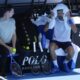 Serbia's Novak Djokovic talks with his coach Andy Murray, left, during a practice session ahead of the Australian Open tennis championship in Melbourne, Australia, Saturday, Jan. 11, 2025. (AP Photo/Ng Han Guan)