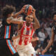 kosarkas Crvene Zvezde na utakmici Evrolige protiv Pariza u hali Beogradska Arena, Beograd 10.01.2025. godine Foto: Ivica Veselinov / MN PRESS KOSARKA, BASKETBALL, EVROLIGA, EUROLEAGUE, CRVENA ZVEZDA, PARIZ