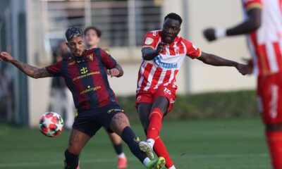 SILAS KATOMPA, fudbaler Crvene zvezde, na prijateljskoj utakmici protiv Pogona, na stadionu SC Kalista. Antalija, 11.01.2025. foto: MN Press Fudbal, Crvena zvezda, Pogon Scecin