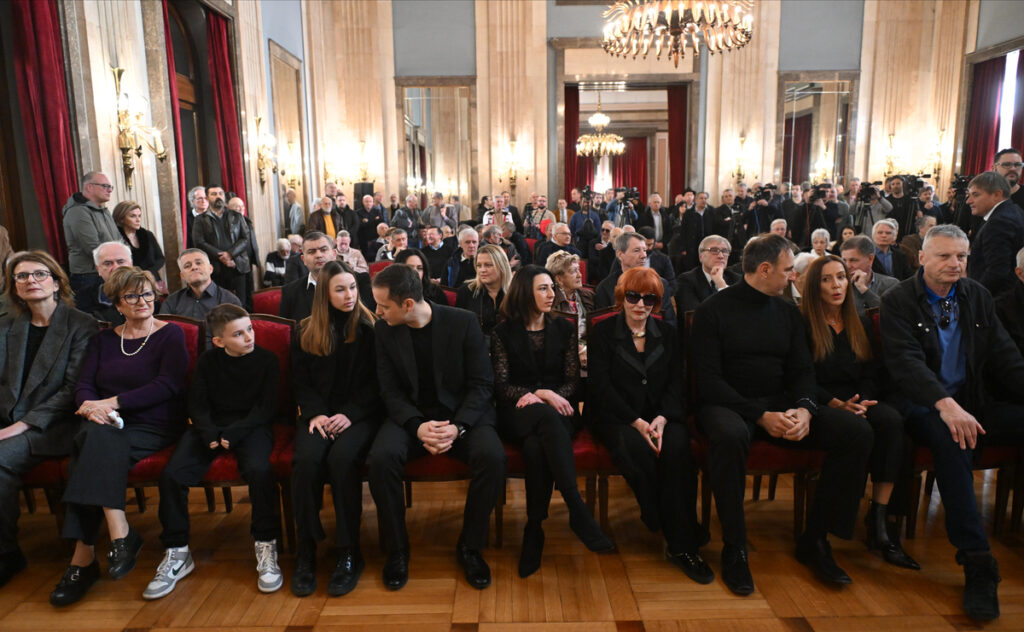 Drazen Dalipagic Komemoracija Beograd, 28.01.2025. foto: Marko Metlas Kosarka