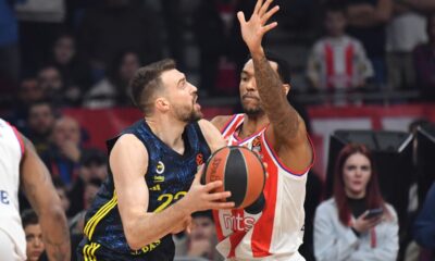 kosarkas Fenerbahčea na utakmici Evrolige protiv Crvene zvezde Istanbul u hali Beogradska arena, Beograd 15.01.2025. godine Foto: Marko Metlas Kosarka, Crvena zvezda, Evroliga, Fenerbahce Istanbul