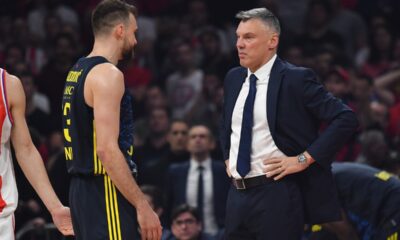 kosarkas Fenerbahčea na utakmici Evrolige protiv Crvene zvezde Istanbul u hali Beogradska arena, Beograd 15.01.2025. godine Foto: Marko Metlas Kosarka, Crvena zvezda, Evroliga, Fenerbahce Istanbul