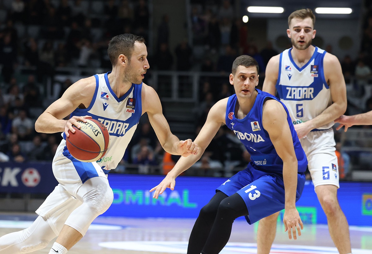 Zadar, 10.01.2025. - Dvorana Krešimira Ćosića na Višnjiku. 16. kolo AdmiralBet ABA lige KK Zadar - KK Cibona Foto: Zvonko KUCELIN/KK Zadar