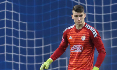 DOMINIK LIVAKOVIC golman fudbaler Dinama Zagreb na utakmici Prvenstva Hrvatske Prve nogometne lige protiv Rudesa na stadionu Maksimir, Zagreb 02.02.2019. godine Foto: Marko Metlas Fudbal, Dinamo Zagreb, Prvenstvo Hrvatske, Prva nogometna liga, Rudes