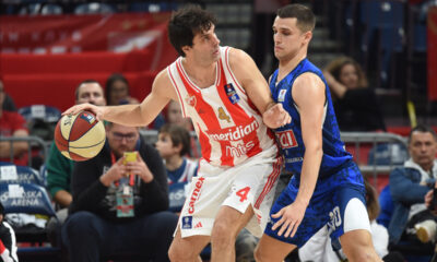 MILOS TEODOSIC, kosarkas Crvene zvezde, na utakmici ABA lige protiv Buducnosti, u Beogradskoj Stark Areni. Beograd, 05.11.2023. foto: Nebojsa Parausic Kosarka, ABA League, Crvena zvezda, Buducnost