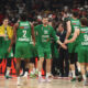 KEENAN EVANS Kinan Evans, TOMAS DIMSA kosarkasi Zalgirisa na utakmici Evrolige protiv Crvene zvezde u hali Beogradska Stark Arena, Beograd 09.02.2024. godine Foto: Ivica Veselinov / MN PRESS KOSARKA, BASKETBALL, EVROLIGA, EUROLEAGUE, CRVENA ZVEZDA, ZALGIRIS