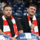 MILOS VELJKOVIC fudbaler kosarkasi Crvene zvezde na utakmici Jadranske ABA lige protiv Parizana u hali Beogradska arena, Beograd 23.12.2024. godine Foto: Marko Metlas Kosarka, Crvena zvezda, Jadranska ABA liga, Partizan