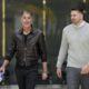 Los Angeles Lakers' Luka Doncic, left, walks to the podium with general manger Rob Pelinka during an introductory NBA basketball press conference Tuesday, Feb. 4, 2025, in El Segundo, Calif. (AP Photo/Jae C. Hong)
