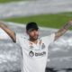 Brazilian soccer player Neymar waves to fans during his presentation ceremony after signing a six-month contract with Santos FC at Vila Belmiro Stadium in Santos, Brazil, Friday, Jan. 31, 2025. (AP Photo/Andre Penner)