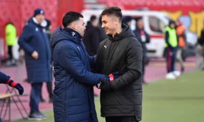 NEMANJA RADONJIC i NEMANJA NIKOLIC CRVENA ZVEZDA vs PARTIZAN Beograd, 22.02.2025. foto: Marko Metlas Fudbal, Crvena zvezda, Partizan