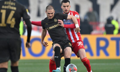 CRVENA ZVEZDA vs PARTIZAN Beograd, 22.02.2025. foto: Marko Metlas Fudbal, Crvena zvezda, Partizan