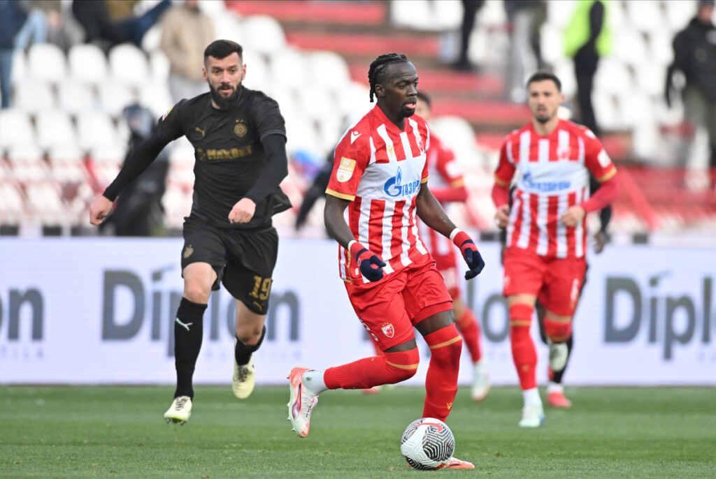 CRVENA ZVEZDA vs PARTIZAN Beograd, 22.02.2025. foto: Marko Metlas Fudbal, Crvena zvezda, Partizan