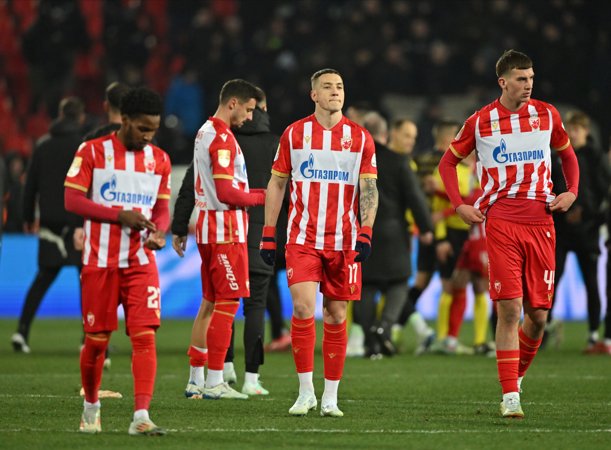 CRVENA ZVEZDA vs PARTIZAN Beograd, 22.02.2025. foto: Marko Metlas Fudbal, Crvena zvezda, Partizan