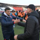 VLADAN MILOJEVIC trener i SRDJAN BLAGOJEVIC trener CRVENA ZVEZDA vs PARTIZAN Beograd, 22.02.2025. foto: Marko Metlas Fudbal, Crvena zvezda, Partizan