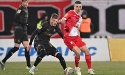 fudbaler Partizana na utakmici Superlige Prvenstva Srbije protiv Vojvodine Novi Sad na stadionu Karadjordje, Novi Sad 08.02.2025. godine Foto: Marko Metlas Fudbal, Partizan, Superliga Prvenstvo Srbije, Vojvodina Novi Sad