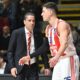 kosarkas Crvene zvezde na utakmici Jadranske ABA lige protiv Buducnosti Podgorica u hali Aleksandar Nikolic Pionir, Beograd 10.02.2025. godine Foto: Marko Metlas Kosarka, Crvena zvezda, Jadranska ABA liga, Buducnost Podgorica