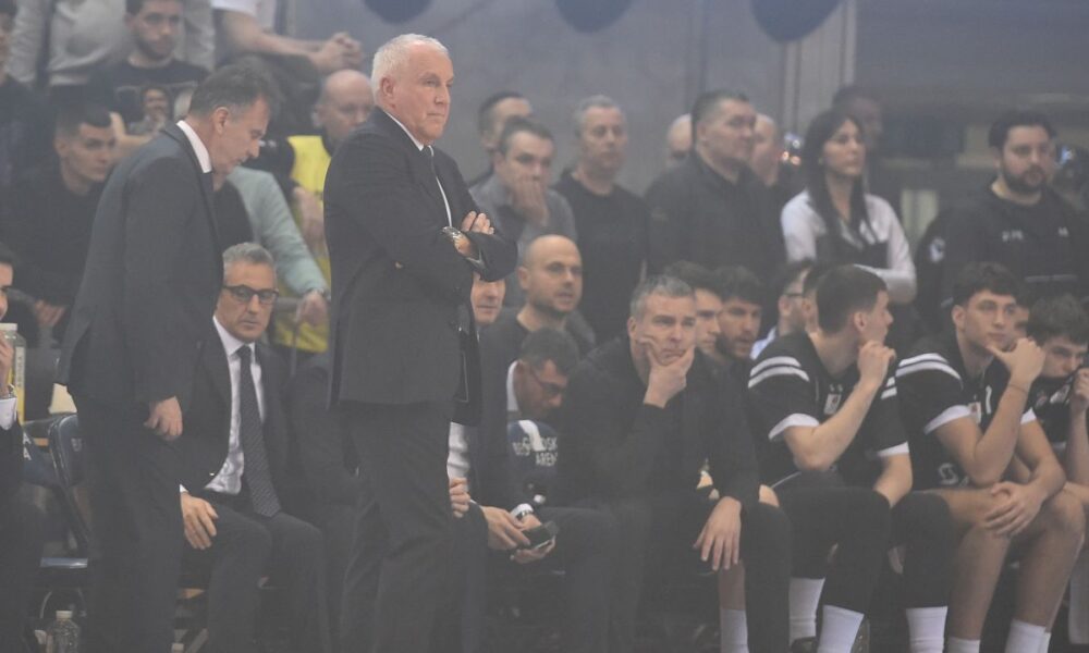 , kosarkas Partizana, na utakmici finala KRK protiv Crvene zvezde, u hali Cair. Nis, 15.02.2025. foto: Nebojsa Parausic Kosarka, Finale Kupa Srbije, Partizan, Crvene zvezde