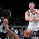 ARIJAN LAKIC, kosarkas Partizana, na utakmici Evrolige protiv Virtusa, u Virtus Segafredo Arena Bolonja, 05.02.2025. photo: MN PRESS / cd BASKETBALL, EUROLEAGUE, VIRTUS, PARTIZAN,