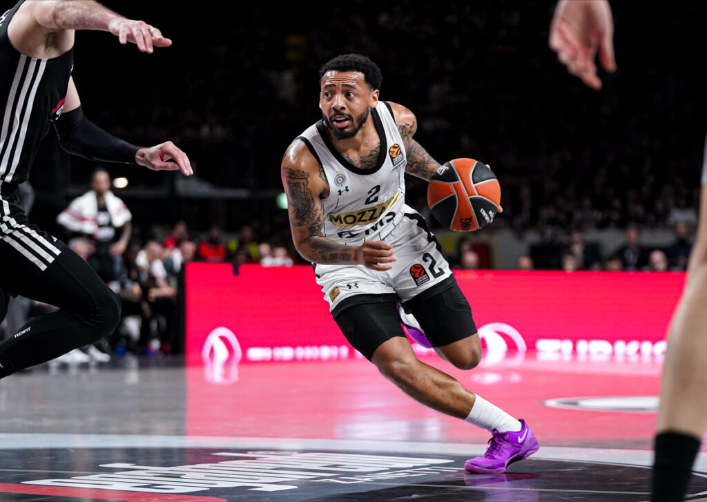 VIRTUS vs PARTIZAN u Virtus Segafredo Arena Bologna, 05.02.2025. photo: MN PRESS / cd BASKETBALL, EUROLEAGUE, VIRTUS, PARTIZAN,