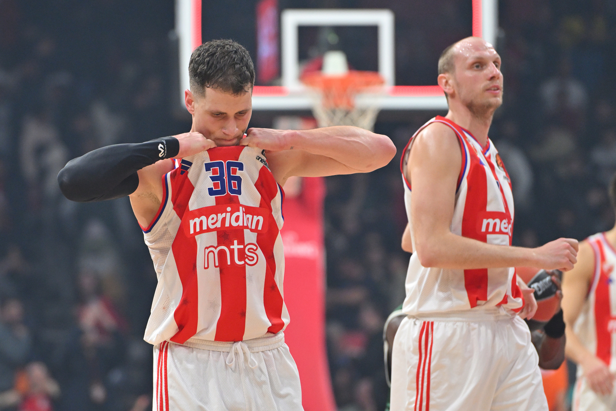 NEMANJA NEDOVIC kosarkas Crvene zvezde na utakmici Evrolige protiv Zalgirisa Kaunas u hali Beogradska arena, Beograd 27.02.2025. godine Foto: Marko Metlas Kosarka, Crvena zvezda, Evroliga, Zalgiris Kaunas