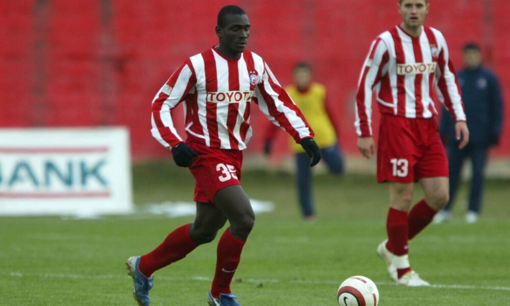 Segundo Kastiljo Segundo Castillo fudbaler Crvene zvezde na utakmici prvenstva Srbije protiv Vozdovca na stadionu Vozdovca 04.11.2006. godine Foto: Marko Metlas