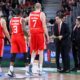 in action during regular season basketball match of AdmiralBet ABA League 2024/2025 between Cedevita Olimpija Ljubljana (SLO) and Crvena Zvezda MeridianBet (SRB) in SRC Stozice, Ljubljana, Slovenia on March 9, 2025. Photo: Filip Barbalic