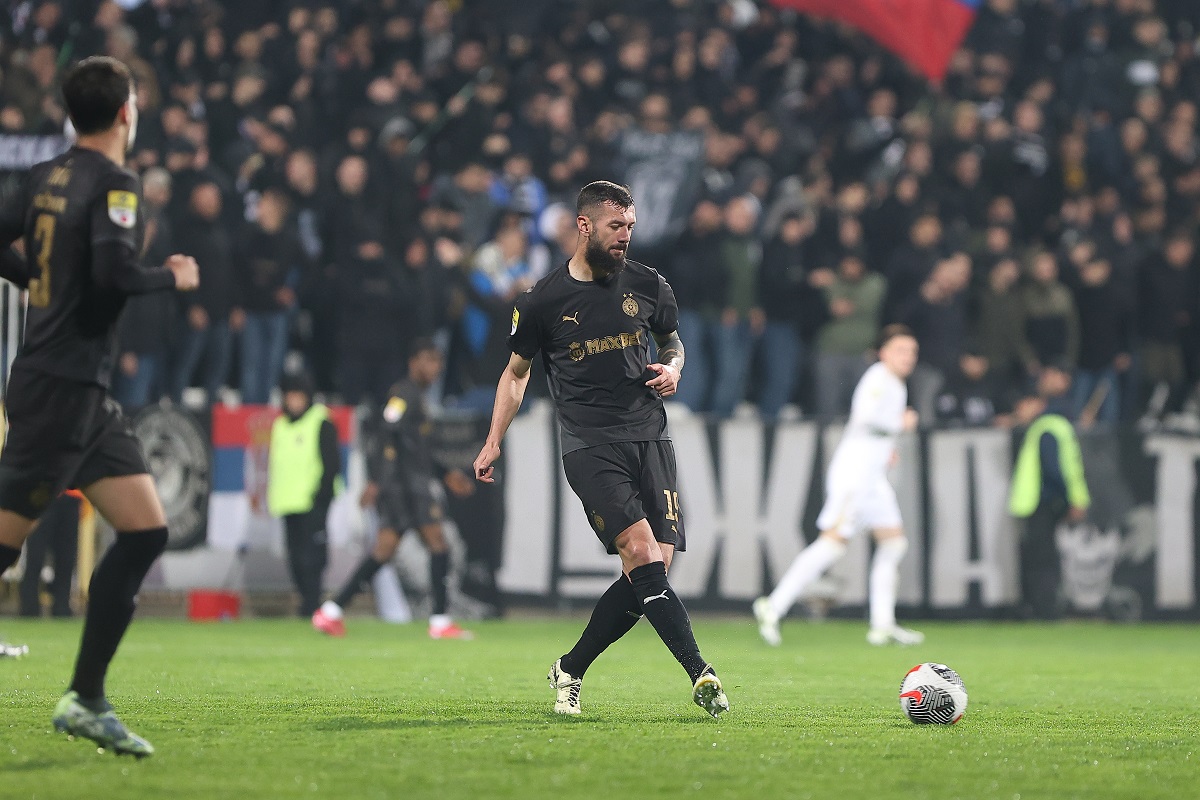 FK CUKARICKI vs FK PARTIZAN, Aleksandar Šćekić