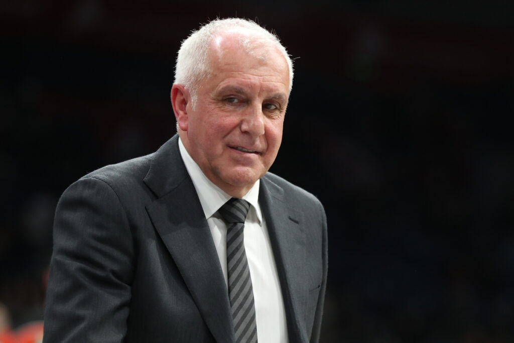 ZELIMIR OBRADOVIC ZELJKO trener kosarkasa Partizana na utakmici Jadranske ABA lige protiv Igokee u hali Beogradska arena, Beograd 06.04.2025. godine Foto: MN PRESS Kosarka, Partizan, Jadranska ABA liga, Igokea