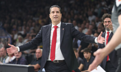 Trener Zvezde na utakmici ABA lige protiv Partizana u hali Beogradska Arena, Beograd 21.04.2025. godine Foto: Ivica Veselinov / MN PRESS KOSARKA, BASKETBALL, ABA LIGA, ABA LEAGUE, KK PARTIZAN, KK CRVENA ZVEZDA