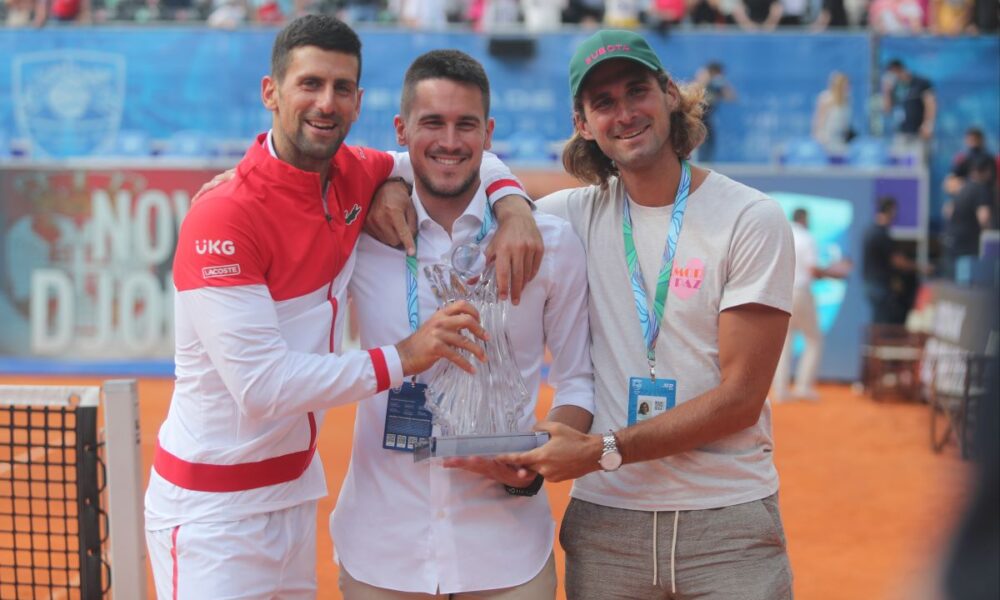Novak, Đorđe i Marko Đoković