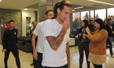 ALEKSANDAR PRIJOVIC, fudbaler Srbije, na press konferenciji, u SC FSS. Stara Pazova, 12.11.2018. foto: Nebojsa Parausic Fudbal, Srbija