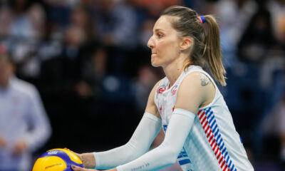 MAJA OGNJENOVIC odbojkasica reprezentacije Srbije na utakmici cetvrtfinala Evropskog Prvenstva protiv reprezentacije Francuske u Stark Areni, Beograd 01.09.2021. godine Foto: Ivica Veselinov / MN PRESS