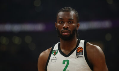 KEENAN EVANS Kinan Evans kosarkas Zalgirisa na utakmici Evrolige protiv Crvene zvezde u hali Beogradska Stark Arena, Beograd 09.02.2024. godine Foto: Ivica Veselinov / MN PRESS KOSARKA, BASKETBALL, EVROLIGA, EUROLEAGUE, CRVENA ZVEZDA, ZALGIRIS