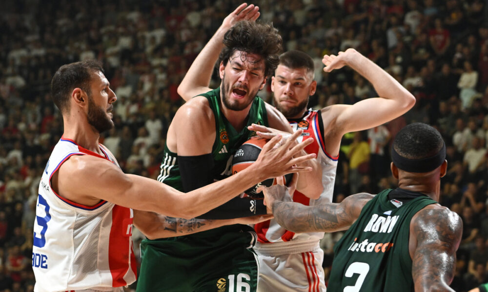CEDI OSMAN kosarkas Panatinaikosa Atina na utakmici Evrolige protiv UROS PLAVSIC iz Crvene zvezde u hali Aleksandar Nikolic Pionir, Beograd 01.11.2024. godine Foto: Marko MetlasKosarka, Crvena zvezda, Evroliga, Panatinaikos Atina