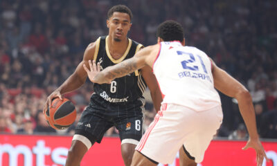 THEO MALEDON Teo Maledon kosarkas Asvela na utakmici Evrolige protiv Crvene Zvezde u hali Beogradska Arena, Beograd 04.02.2025. godine Foto: Ivica Veselinov / MN PRESS KOSARKA, BASKETBALL, EVROLIGA, EUROLEAGUE, CRVENA ZVEZDA, LDLC ASVEL VILLEURBANNE, ASVEL VILERBAN