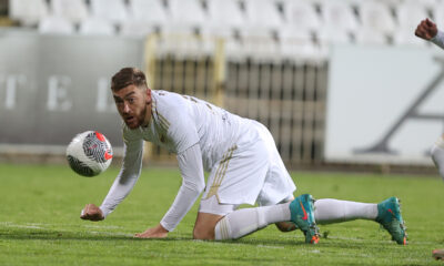 MILAN PAVKOV fudbaler Cukarickog na utakmici Mocart Superlige protiv IMT-a na stadionu Cukarickog, Beograd 07.04.2025. godine Foto: Ivica Veselinov / MN PRESS FUDBAL, FOOTBALL, MOZZART SUPERLIGA, PRVENSTVO SRBIJE, NATIONAL CHAMPIONSHIP, FK CUKARICKI, FK IMT NOVI BEOGRAD