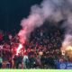 Navijaci fudbalera Radnickog, na prvenstvenoj utakmici protiv Crvene zvezde, na stadionu Cika Daca Kragujevac, 23.04.2025. foto: Mladjan Ivanovic / MN Press photo Fudbal, Radnicki 1923, Crvena zvezda