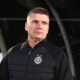 SRDJAN BLAGOJEVIC, trener fudbalera Partizana, na prvenstvenoj utakmici protiv TSC, na stadionu JNA. Beograd, 11.05.2025. foto: Nebojsa Parausic Fudbal, Partizan, TSC