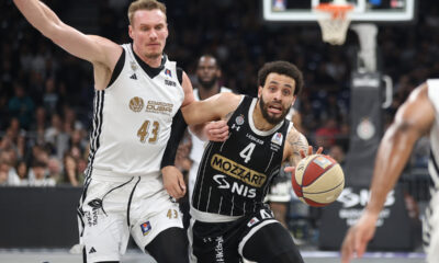 DUANE WASHINGTON Dvejn Vasington kosarkas Partizana na utakmici ABA lige protiv Dubaija u hali Beogradska Arena, Beograd 26.05.2025. godine Foto: Ivica Veselinov / MN PRESS KOSARKA, BASKETBALL, ABA LIGA, ABA LEAGUE, KK PARTIZAN, BC DUBAI