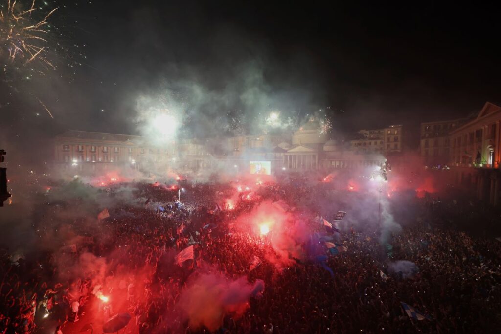 Slavlje titule u Napulju