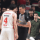 Miloš Teodosić u raspravi sa sudijom