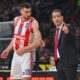 kosarkas Crvene zvezde na utakmici polufinala Jadranske ABA lige protiv Budicnosti Podgorica u hali Beogradska arena, Beograd 29.05.2025. godine Foto: Marko Metlas Kosarka, Crvena zvezda, Jadranska ABA liga, Buducnost Podgorica