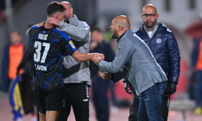 fudbaler TSC Backa Topola na utakmici polufinala Kupa Srbije protiv Vojvodine Novi Sad na stadionu Karadjordje, Novi Sad 07.05.2025. godine Foto: Marko Metlas Fudbal, TSC Backa Topola, Kup Srbije, Vojvodina Novi Sad
