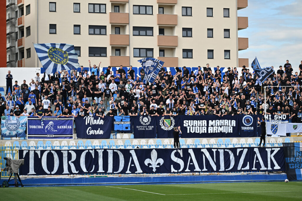 NOVI PAZAR vs PARTIZAN Novi Pazar, 04.05.2025. foto: Mladjan Ivanovic Fudbal